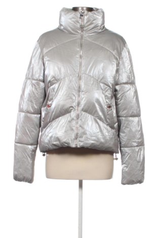 Дамско яке Bershka, Размер L, Цвят Сребрист, Цена 30,16 €