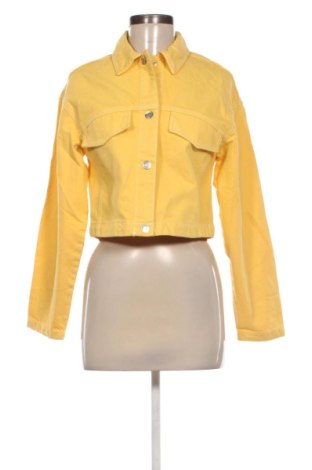 Geacă de femei Bershka, Mărime XS, Culoare Galben, Preț 123,99 Lei