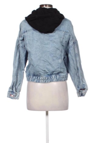 Geacă de femei Bershka, Mărime XS, Culoare Albastru, Preț 123,99 Lei