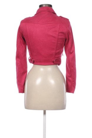 Γυναικείο μπουφάν Bershka, Μέγεθος XS, Χρώμα Ρόζ , Τιμή 24,55 €
