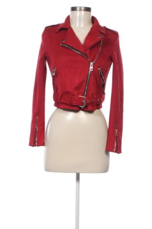 Női dzseki Bershka, Méret XS, Szín Piros, Ár 10 331 Ft