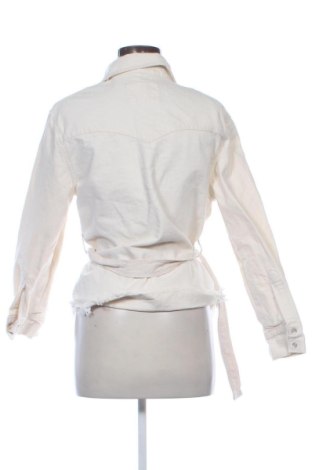 Geacă de femei Bershka, Mărime XS, Culoare Ecru, Preț 130,33 Lei