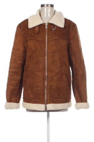 Geacă de femei Bershka, Mărime L, Culoare Maro, Preț 183,99 Lei