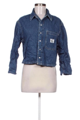Γυναικείο μπουφάν Calvin Klein Jeans, Μέγεθος M, Χρώμα Μπλέ, Τιμή 41,99 €