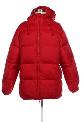 Geacă de femei Pull&Bear, Mărime S, Culoare Roșu, Preț 161,61 Lei