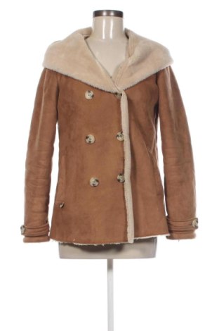 Geacă de femei Stradivarius, Mărime S, Culoare Maro, Preț 183,99 Lei