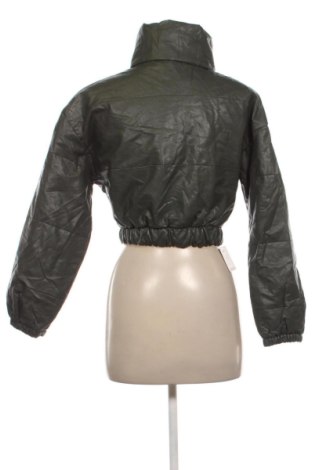 Geacă de piele pentru femei Unbranded, Mărime M, Culoare Verde, Preț 183,99 Lei