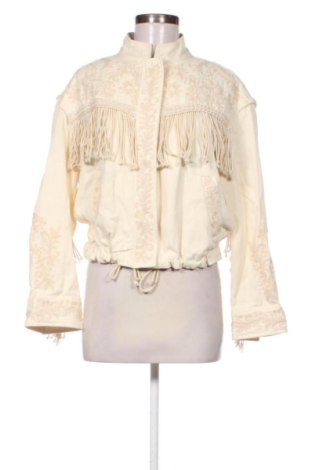 Γυναικείο μπουφάν Zara, Μέγεθος XS, Χρώμα  Μπέζ, Τιμή 18,00 €