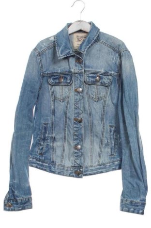 Geacă de femei Zara, Mărime S, Culoare Albastru, Preț 197,80 Lei