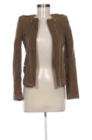 Damenjacke Zara, Größe XS, Farbe Grün, Preis 24,45 €