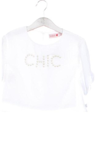 Kinder Shirt Boboli, Größe 2-3y/ 98-104 cm, Farbe Weiß, Preis 7,99 €