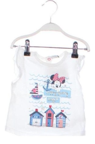 Bluză pentru copii Disney, Mărime 3-6m/ 62-68 cm, Culoare Alb, Preț 27,24 Lei