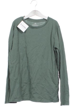 Kinder Shirt H&M, Größe 12-13y/ 158-164 cm, Farbe Grün, Preis 6,00 €