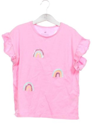 Kinder Shirt H&M, Größe 8-9y/ 134-140 cm, Farbe Rosa, Preis 6,00 €