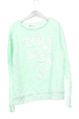 Dětská halenka  H&M, Velikost 12-13y/ 158-164 cm, Barva Zelená, Cena  169,00 Kč