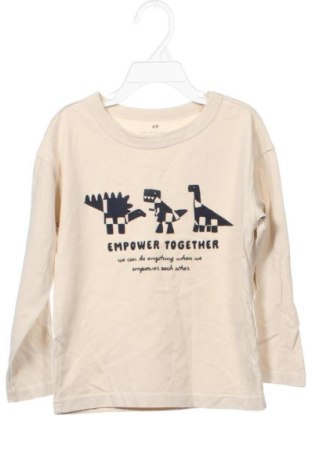 Детска блуза H&M, Размер 4-5y/ 110-116 см, Цвят Бежов, Цена 5,76 €