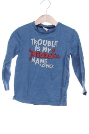 Dětská halenka  S.Oliver, Velikost 18-24m/ 86-98 cm, Barva Modrá, Cena  333,00 Kč