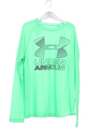 Kinder Shirt Under Armour, Größe 10-11y/ 146-152 cm, Farbe Grün, Preis 12,00 €