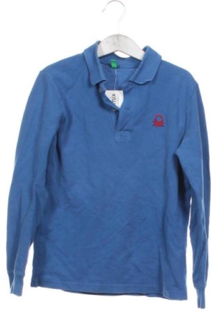 Kinder Shirt United Colors Of Benetton, Größe 7-8y/ 128-134 cm, Farbe Blau, Preis € 9,00