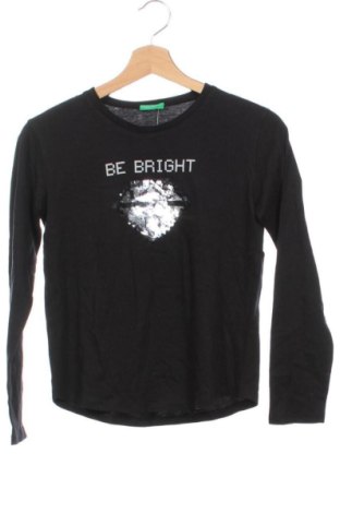 Kinder Shirt United Colors Of Benetton, Größe 10-11y/ 146-152 cm, Farbe Schwarz, Preis 15,99 €
