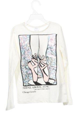 Детска блуза Zara, Размер 5-6y/ 116-122 см, Цвят Екрю, Цена 16,00 €