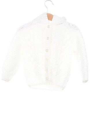 Kinder Strickjacke Unbranded, Größe 3-4y/ 104-110 cm, Farbe Weiß, Preis € 8,77
