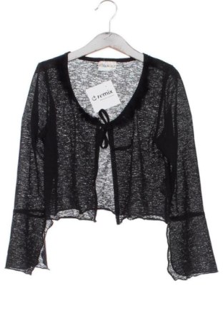 Kinder Strickjacke Unbranded, Größe 8-9y/ 134-140 cm, Farbe Schwarz, Preis 8,77 €