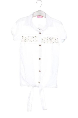 Kinderhemd Girls, Größe 7-8y/ 128-134 cm, Farbe Weiß, Preis 7,99 €