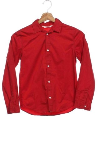Kinderhemd H&M, Größe 7-8y/ 128-134 cm, Farbe Rot, Preis 5,60 €