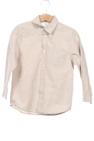 Παιδικό πουκάμισο H&M, Μέγεθος 3-4y/ 104-110 εκ., Χρώμα  Μπέζ, Τιμή 6,00 €