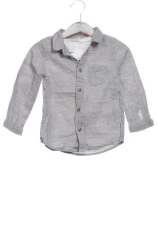Παιδικό πουκάμισο H&M, Μέγεθος 18-24m/ 86-98 εκ., Χρώμα Γκρί, Τιμή 6,00 €