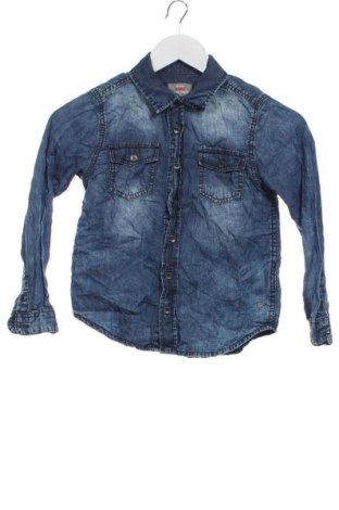 Kinderhemd Kanz, Größe 6-7y/ 122-128 cm, Farbe Blau, Preis 7,99 €