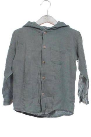 Kinderhemd Reserved, Größe 3-4y/ 104-110 cm, Farbe Grün, Preis € 5,75