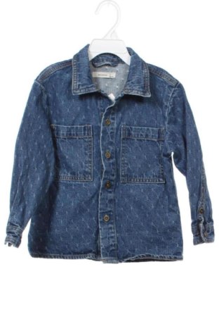 Kinderhemd Reserved, Größe 4-5y/ 110-116 cm, Farbe Blau, Preis 5,75 €