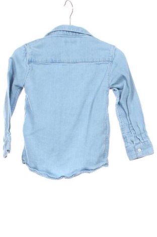 Kinderhemd Unbranded, Größe 18-24m/ 86-98 cm, Farbe Blau, Preis 6,00 €