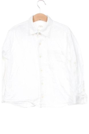 Cămașă pentru copii Zara, Mărime 5-6y/ 116-122 cm, Culoare Alb, Preț 37,00 Lei