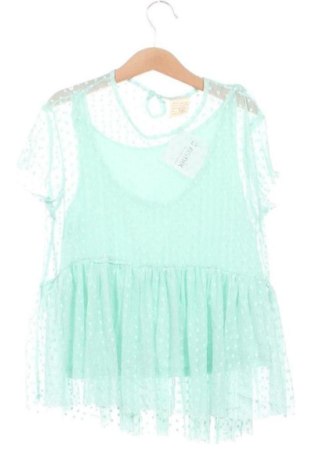 Детска риза Zara, Размер 8-9y/ 134-140 см, Цвят Зелен, Цена 7,10 €