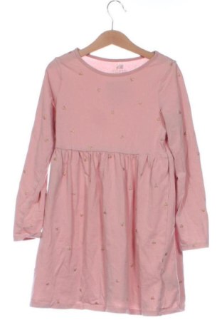 Kinderkleid H&M, Größe 6-7y/ 122-128 cm, Farbe Rosa, Preis 10,00 €