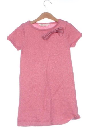 Kinderkleid H&M, Größe 6-7y/ 122-128 cm, Farbe Rosa, Preis 10,00 €