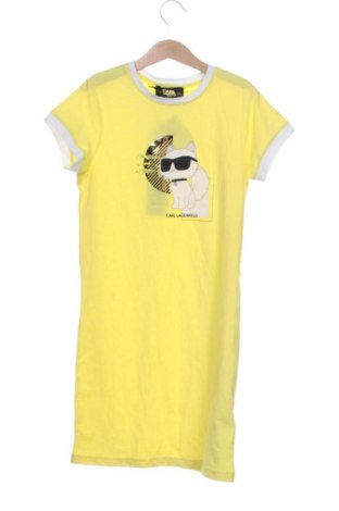 Kinderkleid Karl Lagerfeld, Größe 8-9y/ 134-140 cm, Farbe Gelb, Preis 72,00 €