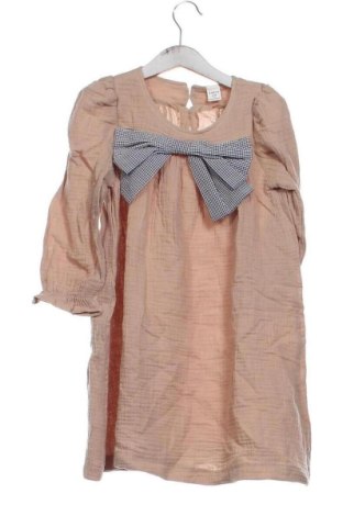 Детска рокля SHEIN, Размер 4-5y/ 110-116 см, Цвят Бежов, Цена 12,28 €