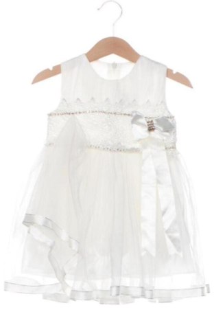 Kinderkleid Unbranded, Größe 3-6m/ 62-68 cm, Farbe Weiß, Preis 12,00 €