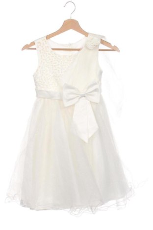 Kinderkleid Unbranded, Größe 7-8y/ 128-134 cm, Farbe Ecru, Preis 15,99 €