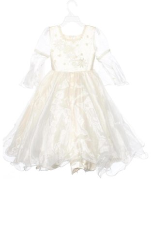 Παιδικό φόρεμα Unbranded, Μέγεθος 4-5y/ 110-116 εκ., Χρώμα Εκρού, Τιμή 12,27 €