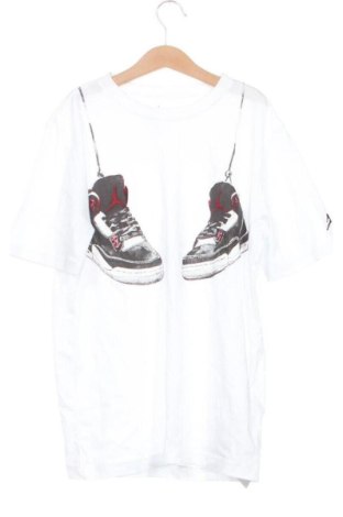Детска тениска Air Jordan Nike, Размер 10-11y/ 146-152 см, Цвят Бял, Цена 37,32 €