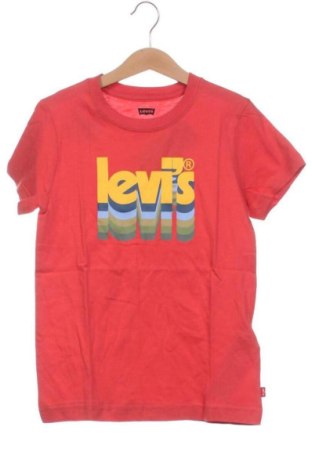 Детска тениска Levi's, Размер 6-7y/ 122-128 см, Цвят Червен, Цена 24,03 €