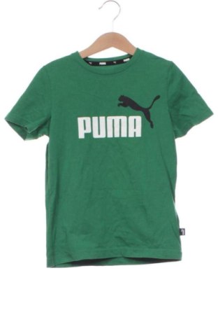 Детска тениска PUMA, Размер 7-8y/ 128-134 см, Цвят Зелен, Цена 10,73 €