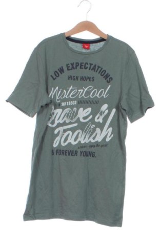 Tricou pentru copii S.Oliver, Mărime 12-13y/ 158-164 cm, Culoare Verde, Preț 47,99 Lei