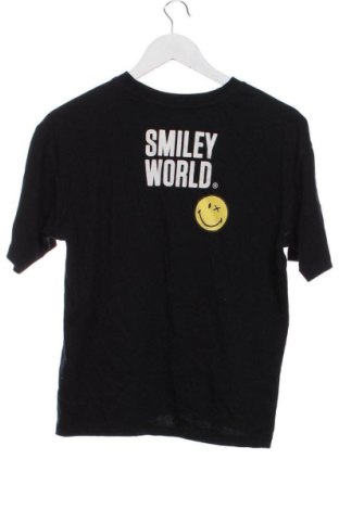 Kinder T-Shirt Smiley, Größe 12-13y/ 158-164 cm, Farbe Schwarz, Preis 5,04 €