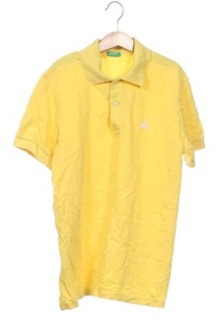 Kinder T-Shirt United Colors Of Benetton, Größe 11-12y/ 152-158 cm, Farbe Gelb, Preis 9,99 €